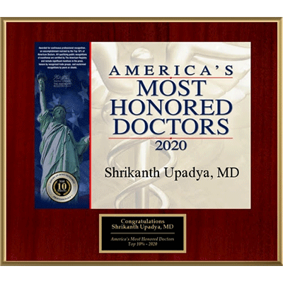 America's Most Honored Doctors 2020