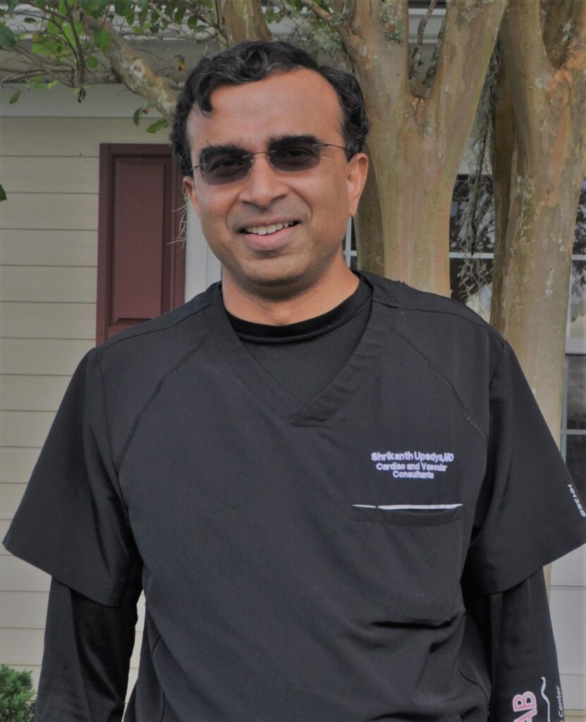 Dr. Shrikanth P.Y. Upadya of Cardiac and Vascular consultants in florida