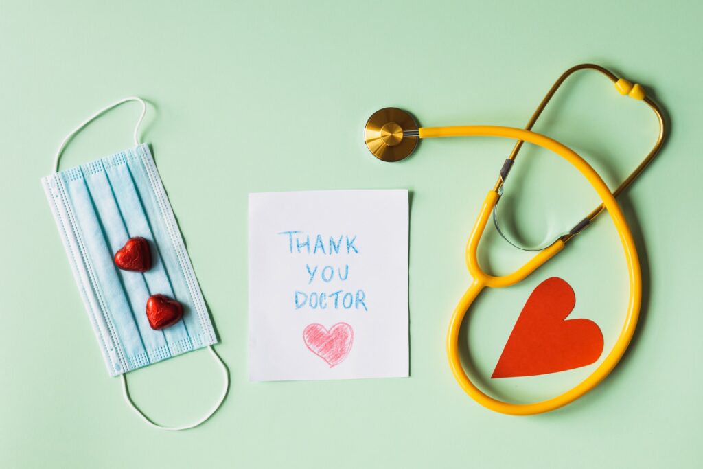 Thank You Note to Doctors