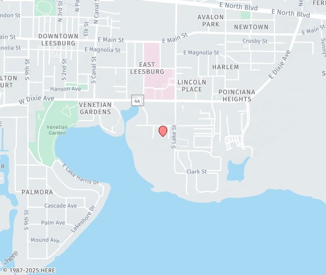 Location Map: 709 Physicians Court Leesburg, Florida 34748